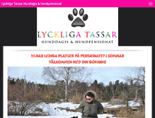 Tablet Screenshot of lyckligatassar.se